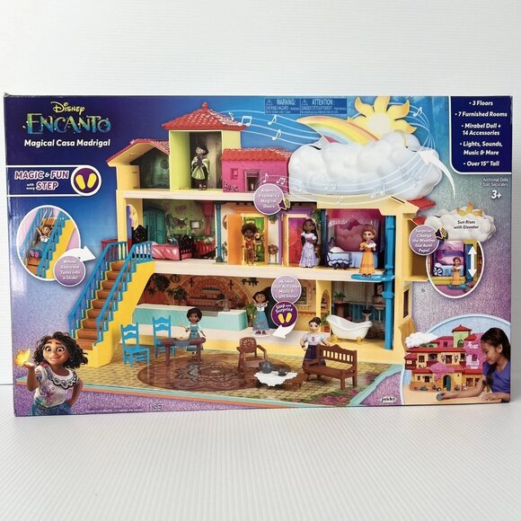 Disney- Encanto Magical Madrigal House Playset - NEW - FREE SHIPPING! - Picture 1 of 5
